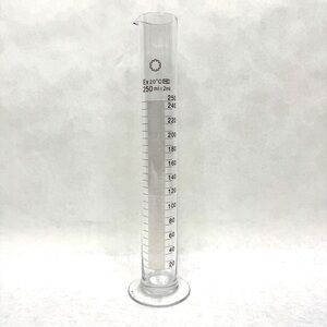 ANTHROPOLOGIE 250mL Borosilicate Glass Graduated Cylinder Vase